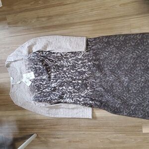 Sz 48 US14 NWT $895 Stizzoli made in Italy wool blend dress